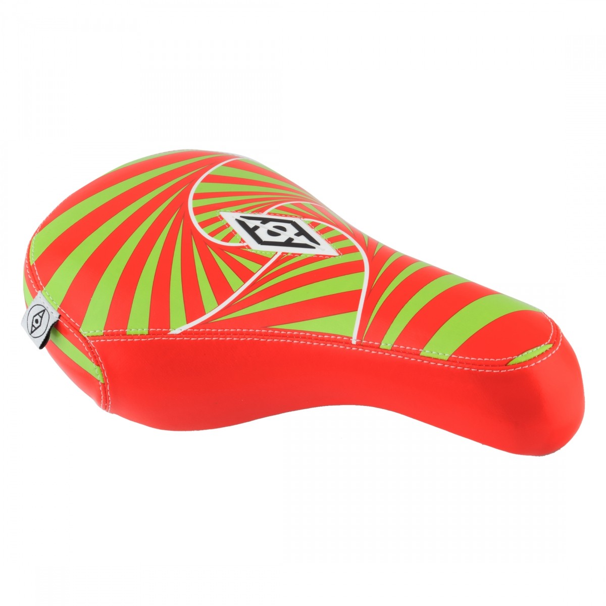 Alienation Psycho BMX – Green/Red 140mm Width Vinyl Faux Leather