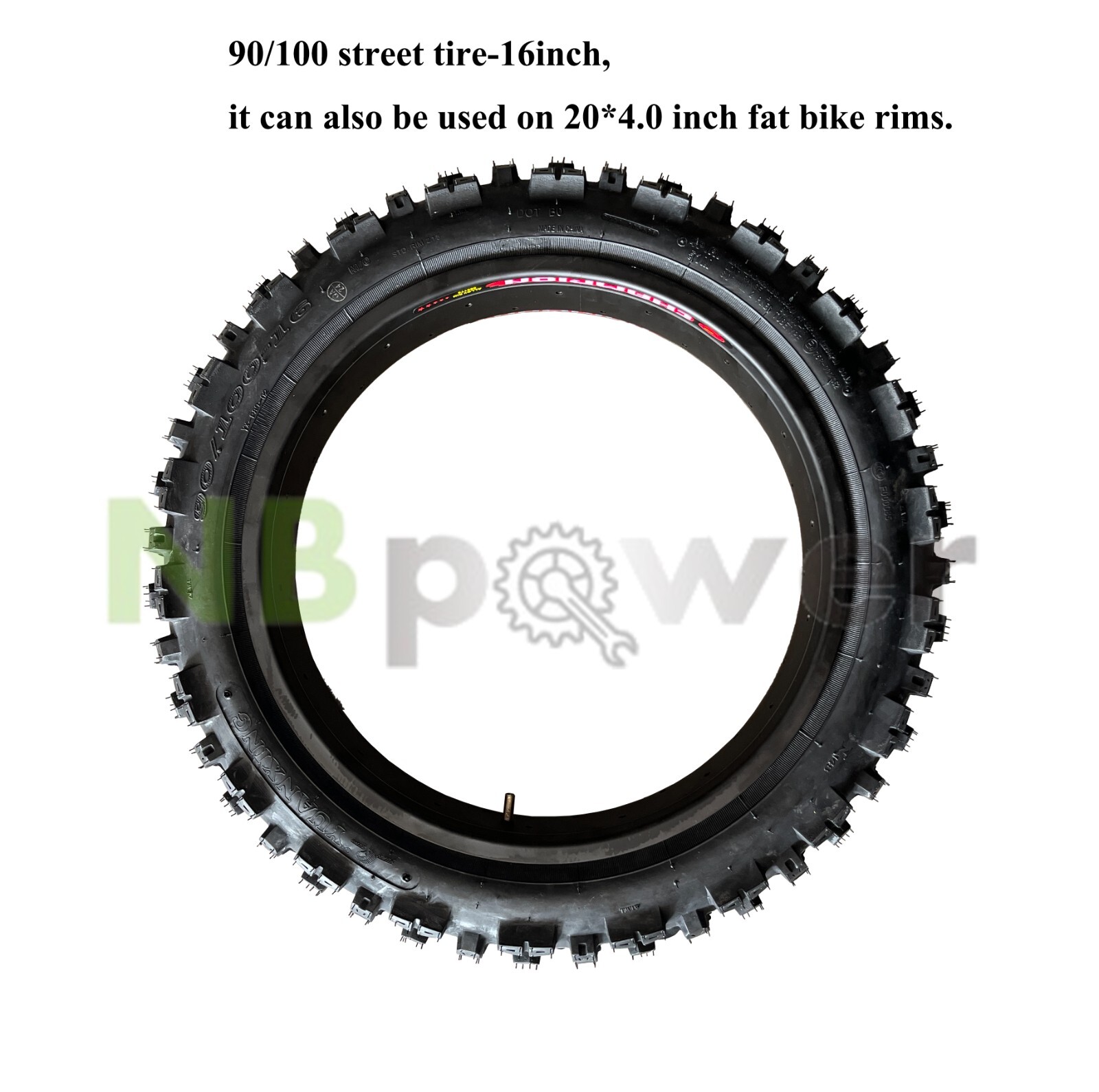 QS205 48-72V 5000W 170MM dropout 50H BLDC hub motor wheel with tire.