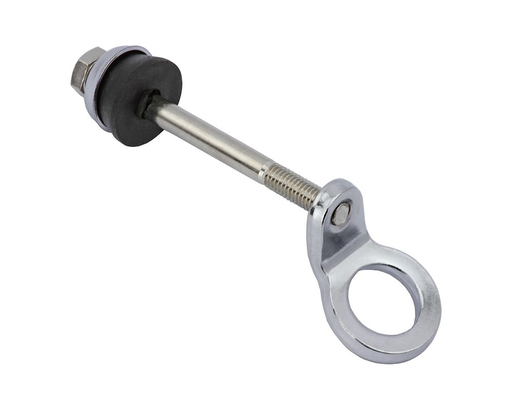 Spring Fork Bolt with Ring – Chrome Steel (115 x 9mm) – Lowrider Universal Fit.