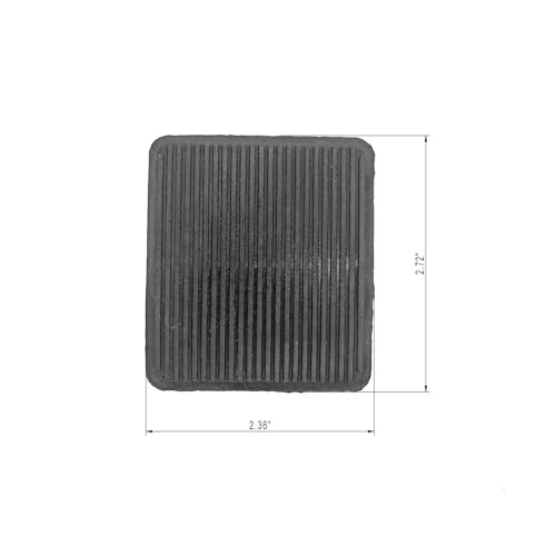 Clutch Pedal Cover, Brake Pedal Pad Compatible with Ford 1992-2011 1 Pcs