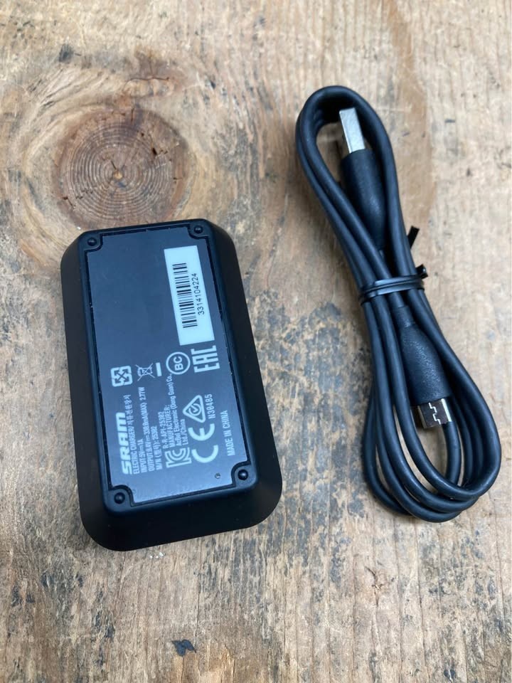 SRAM eTap and AXS Battery Charger and Cord, no battery, genuine OEM part