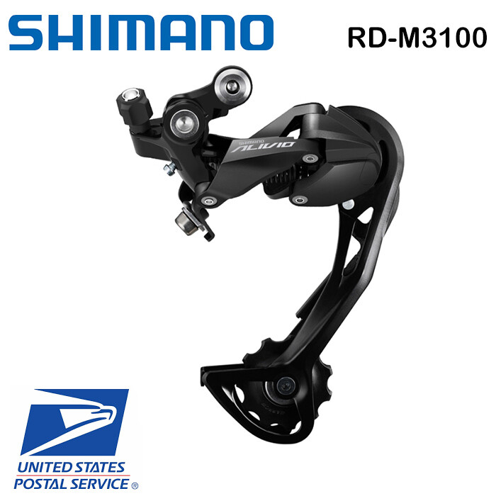 Shimano Alivio RD M3100 MTB Mountain Bike 9 Speed Rear Derailleur Shadow