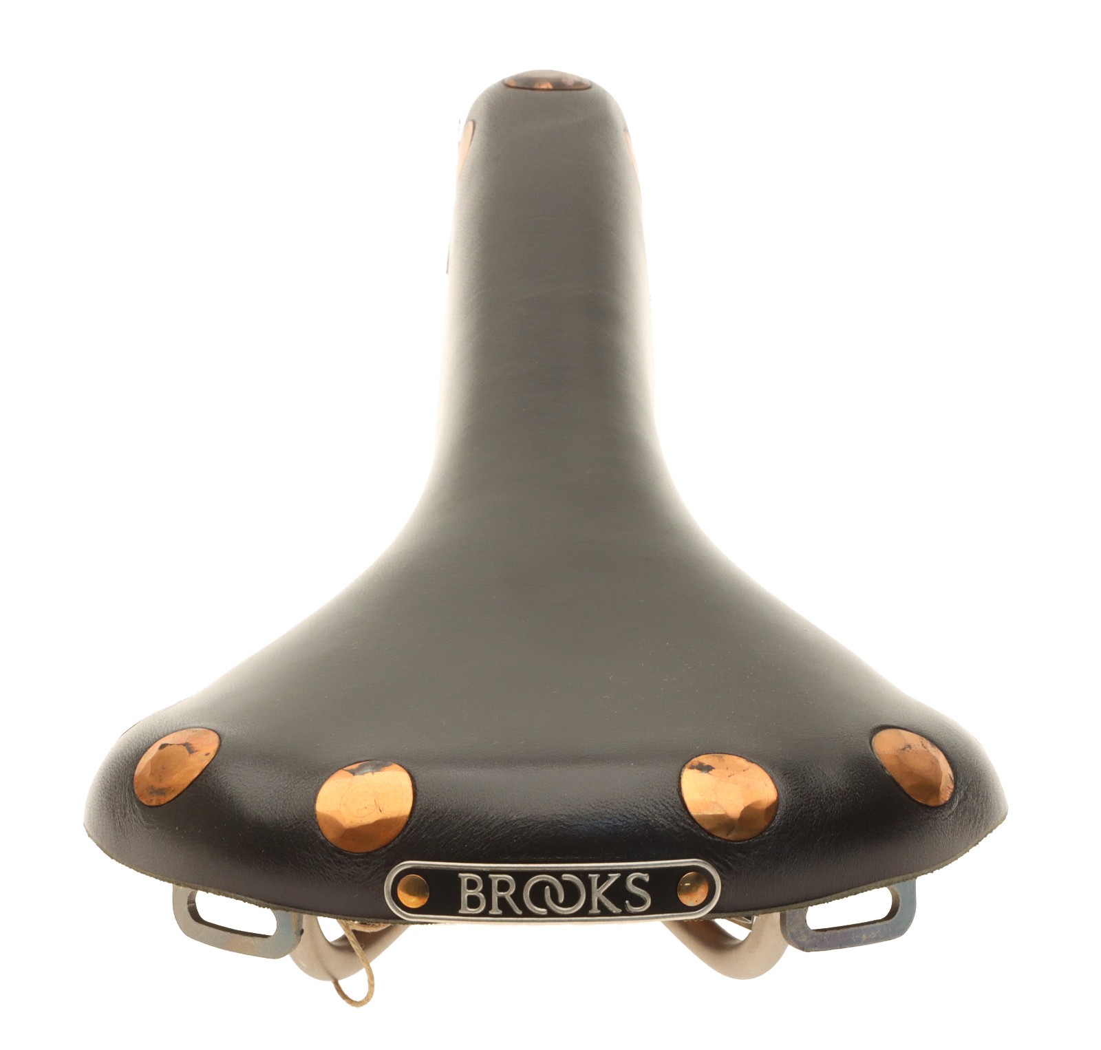 Brooks Team Pro Special Saddle Titanium Rails Hard Leather Cover Black NEW NOS