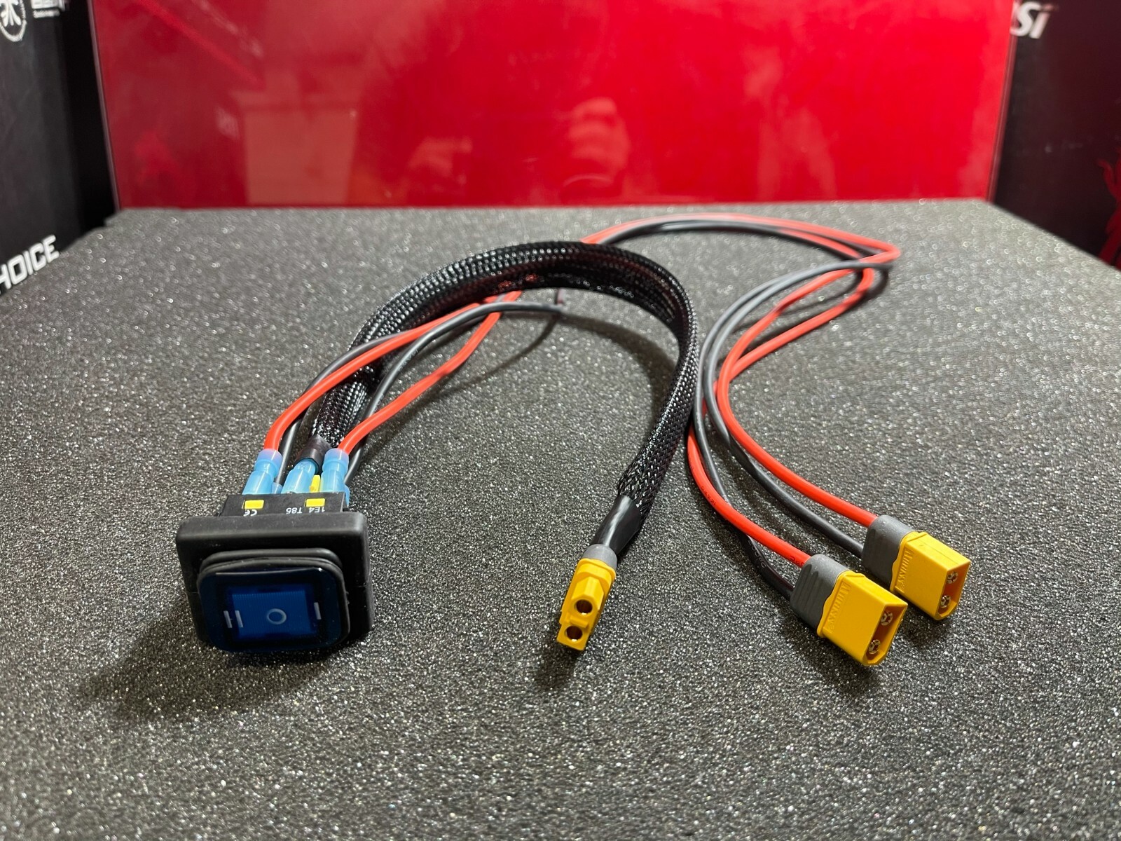 Electric bike dual battery ebike kit for extra battery SAFETY DPDT SWITCH XT60