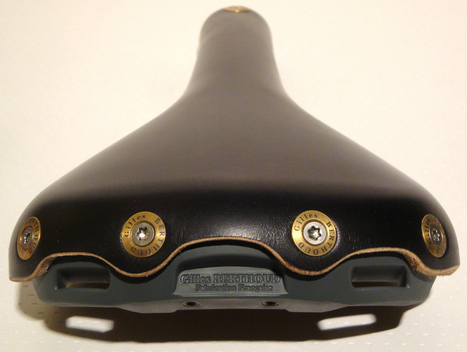 NEW GILLES BERTHOUD SADDLE SEAT ARAVIS BLACK MADE IN FRANCE IDEALE BROOKS