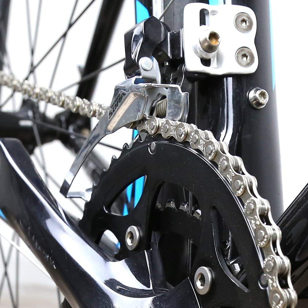 Stainless Steel Bike Chain 6/7/8 Speed – 1/2 x 3/32 Inch, 116 Links