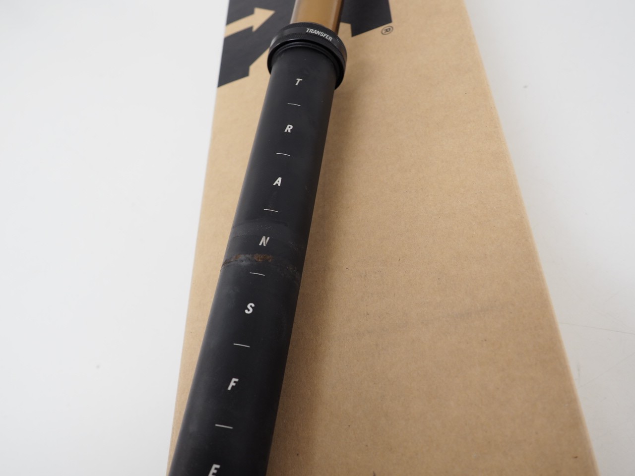 Fox Factory Transfer 2025 31.6mm 240mm Dropper Seatpost Internal Black/Gold