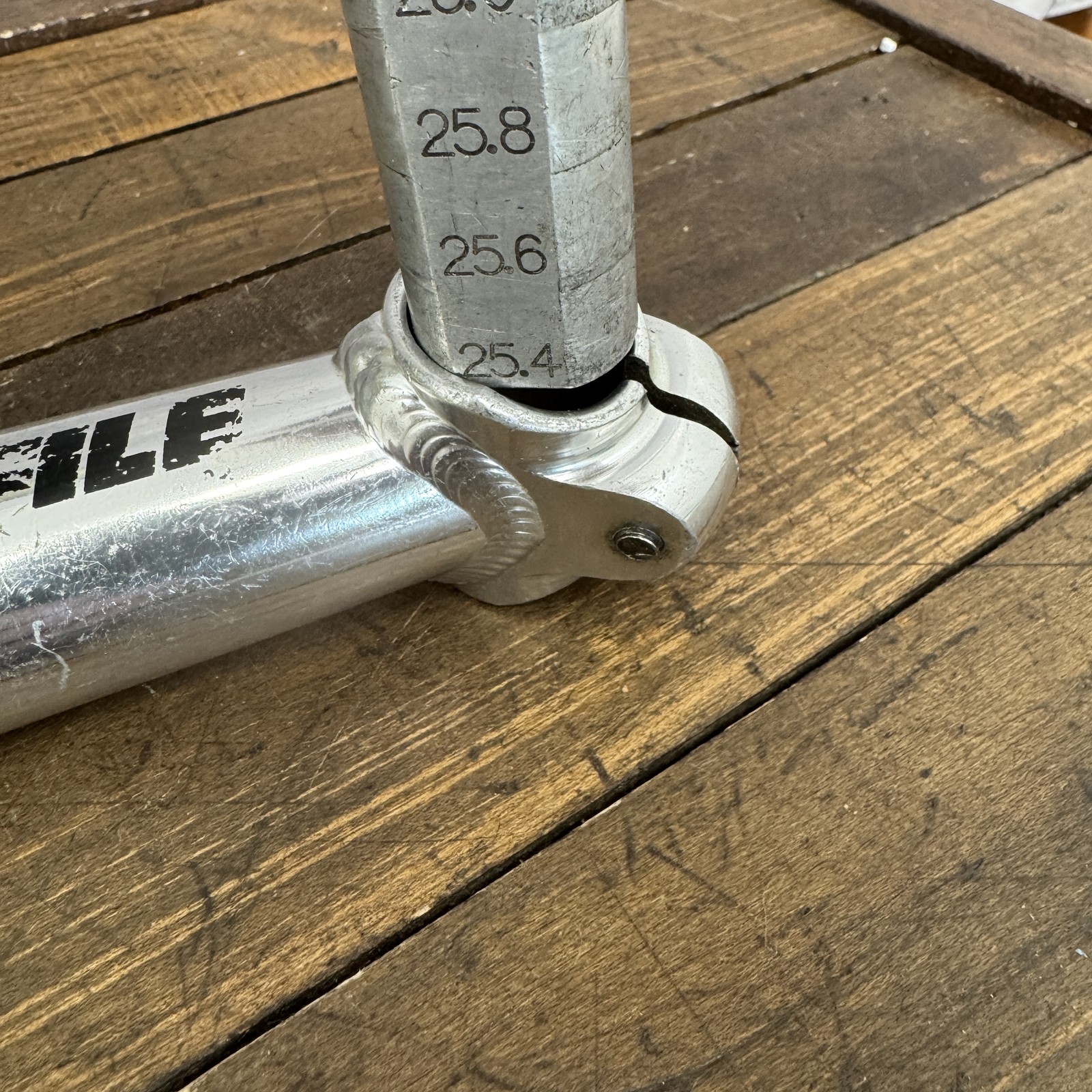 Vintage Profile 1in Threadless Bike Stem Riser 25.4 Clamp Alloy MTB Gravel