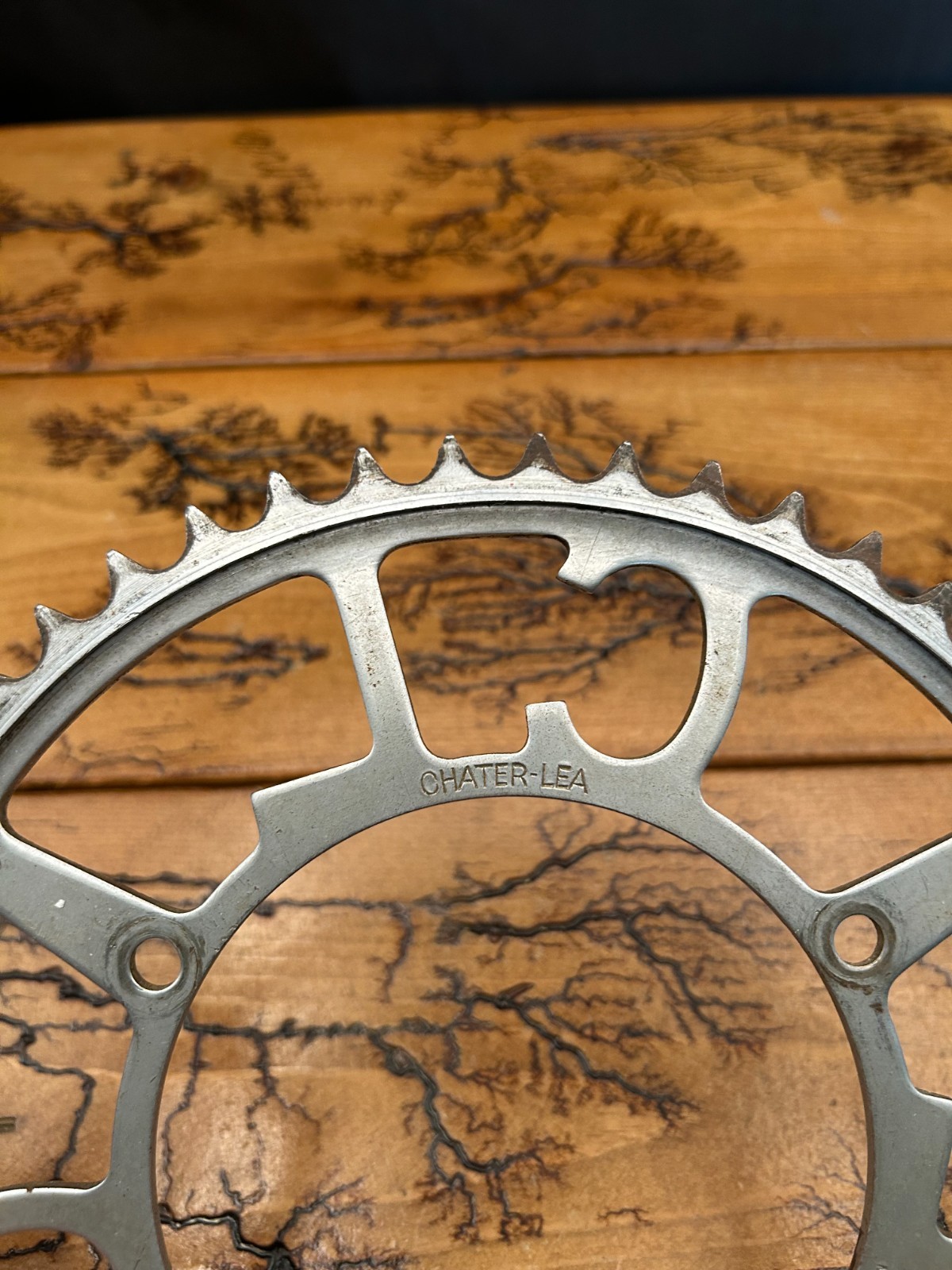 Chater-Lea 50 Tooth 3 Bolt Steel Vintage Chainring