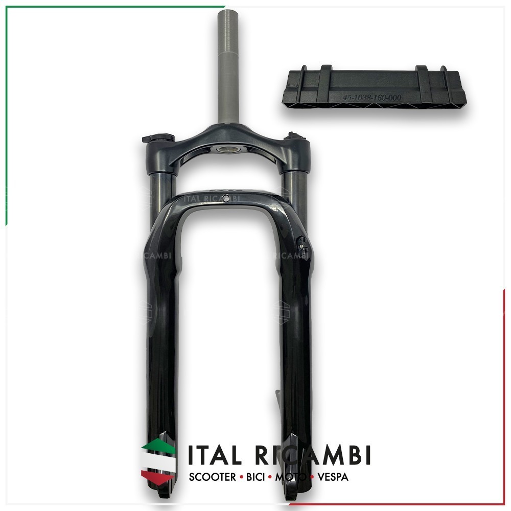 FAT BIKE FORK THREADED FOR DISC BRAKE 180MM REINFORCED STEEL