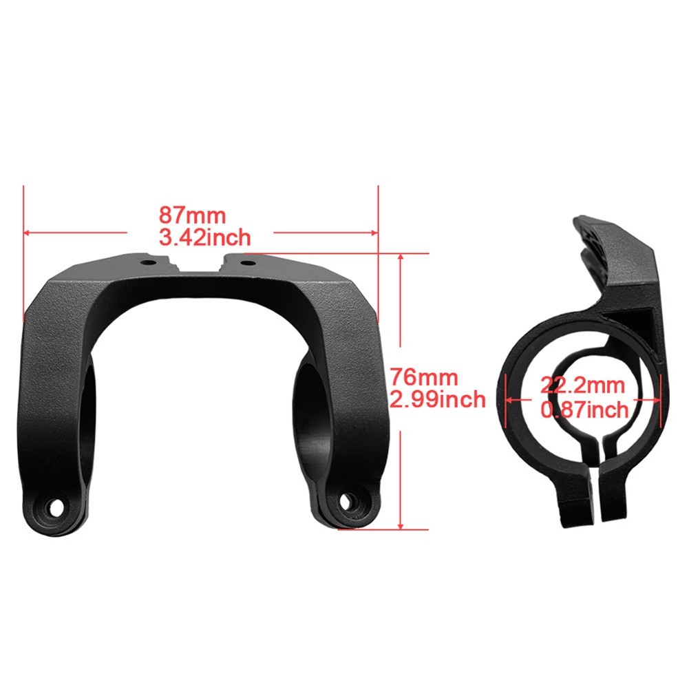 Practical Display Holder Bracket 87x76mm Accessory Black Display Bracket
