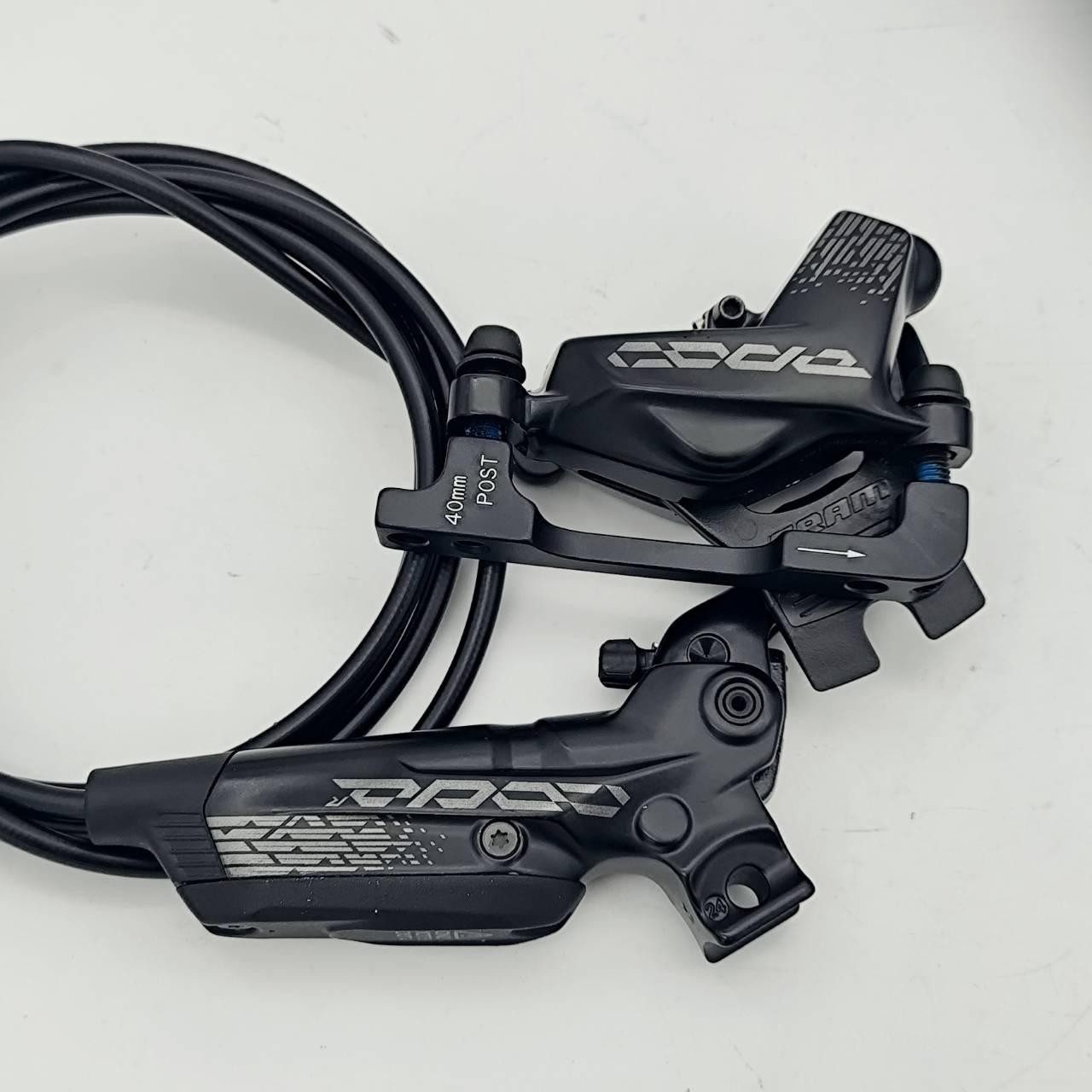 SRAM Code R 4 Piston DiscBrake Front + Rear W/ 180mm Rotors Length 1700mm hose