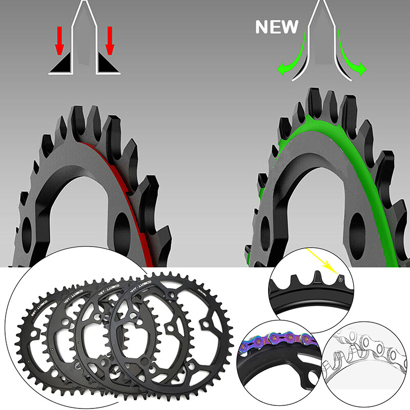 110BCD Chainring Narrow Wide Round Chain Ring 36 38 40 42 44T for Mountain Bike