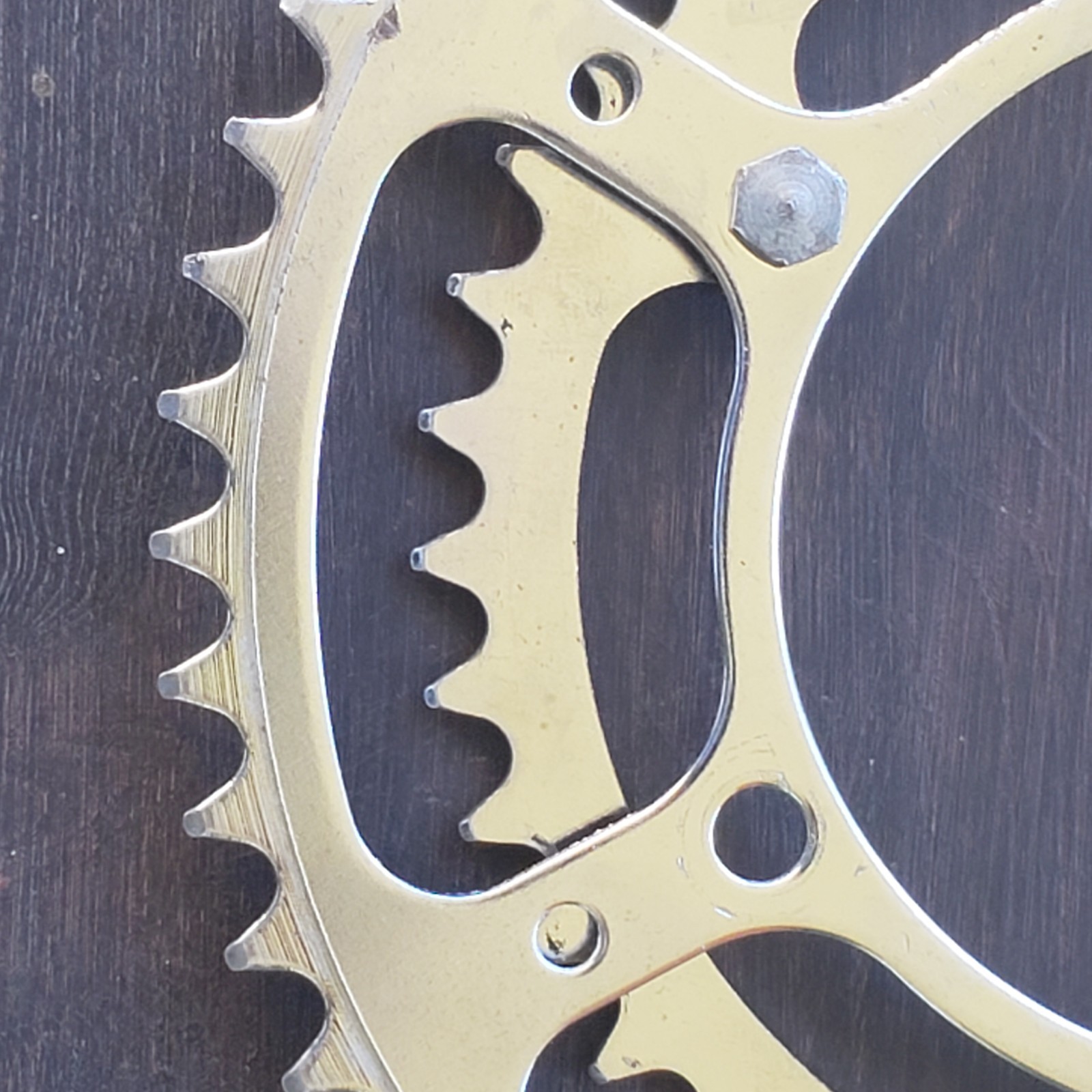 VINTAGE 1950s-1960s MILREMO STRONGLIGHT 116 BCD 52-40 DOUBLE CHAINRINGS VGC!!!