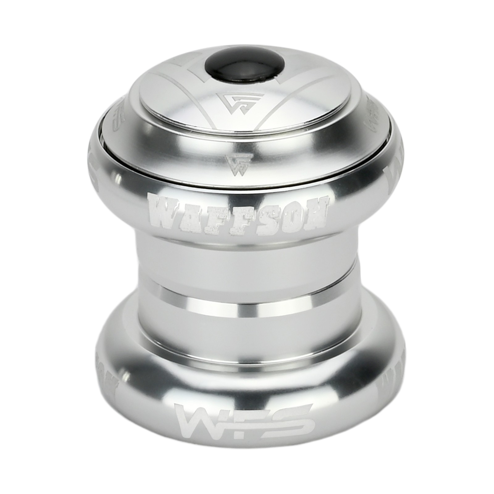 WFS NV.58 1-1/8 inch CNC Threadless Headset with Top Cap , Silver