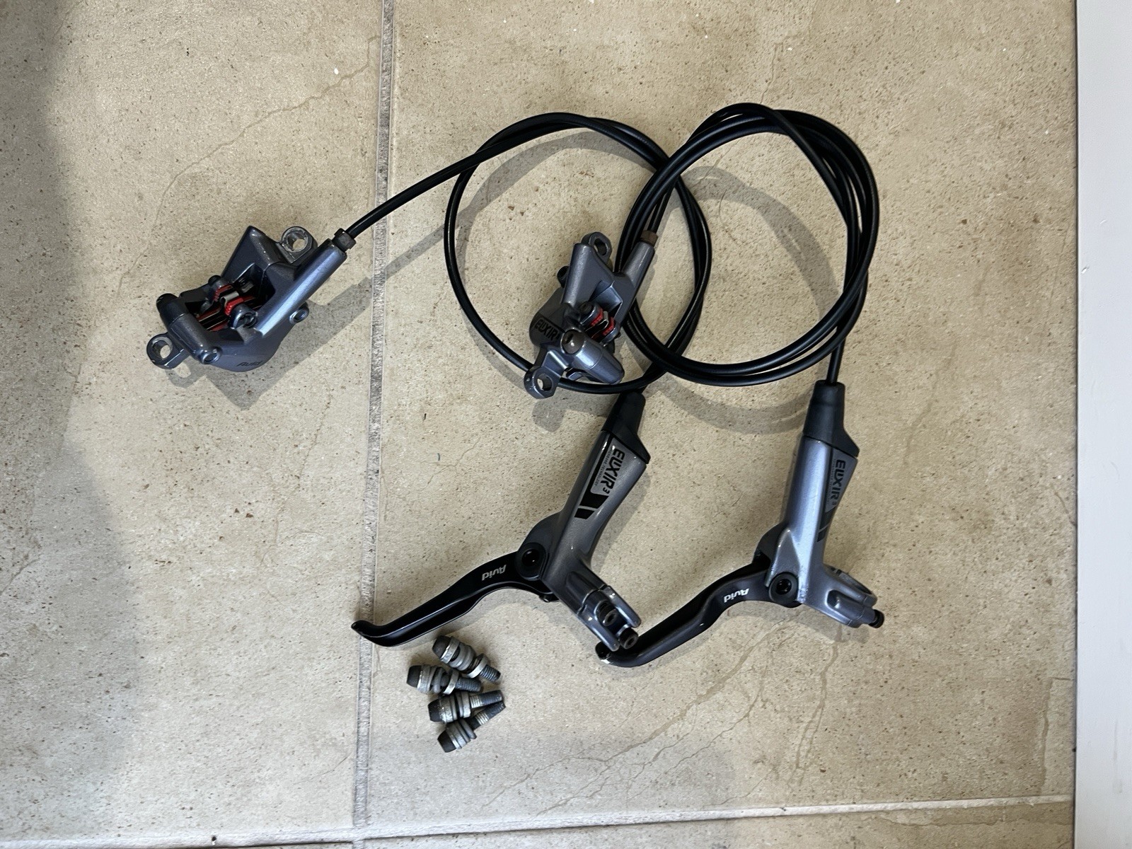 Avid Elixir 3 Hydraulic Disc Brake Set 2 Piston 160-200mm Rotors