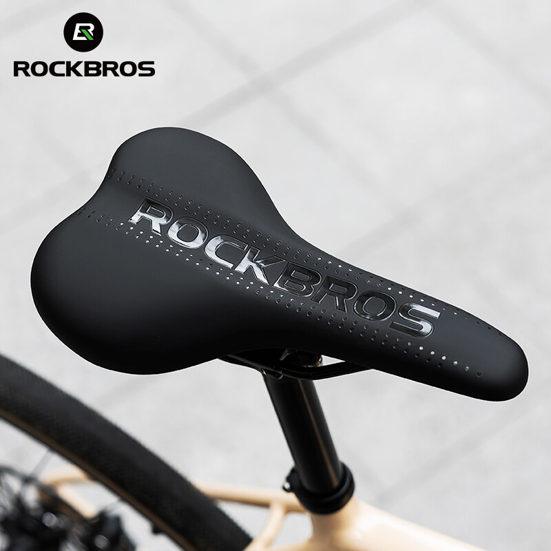 Bike Saddle MTB Mountain Road Bicycle Seat Gel Filled Soft AirCushion Pad Sporty
