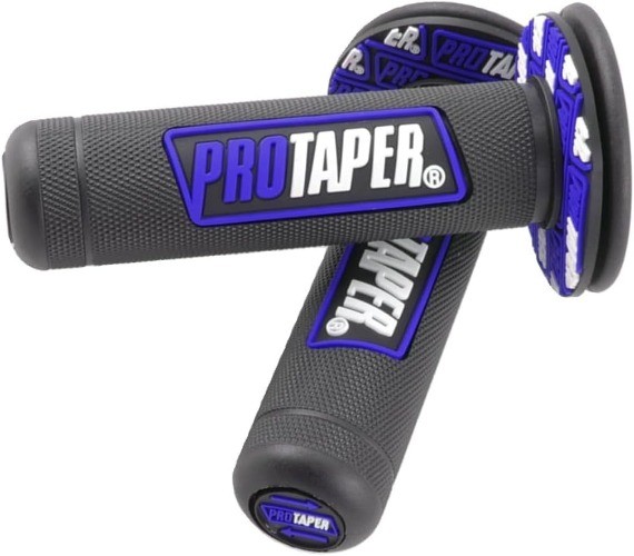 7/8″ Handle Grips Dirt Bike 22mm 24mm Grips Motorcycle Ergon Color Black Blue