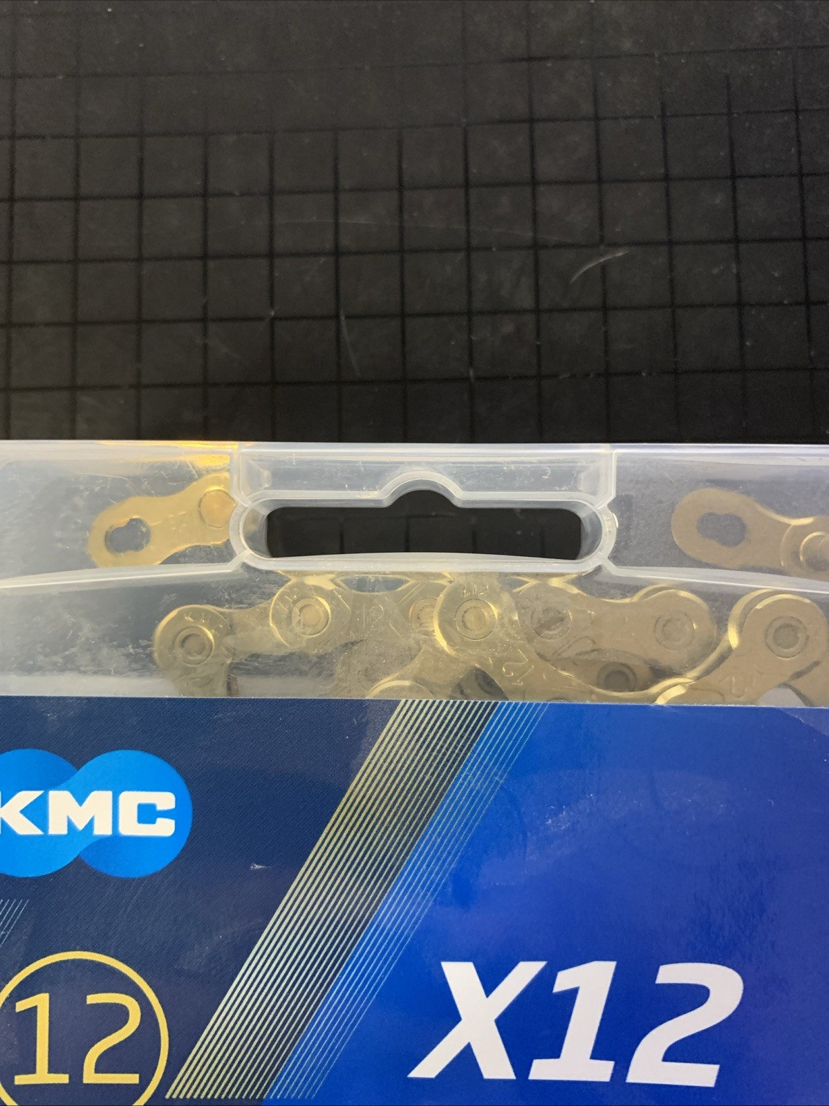 KMC X12 Gold Ti-N 12-Speed Bike Chain 126L fits SRAM GX NX Eagle 12sp Road / MTB