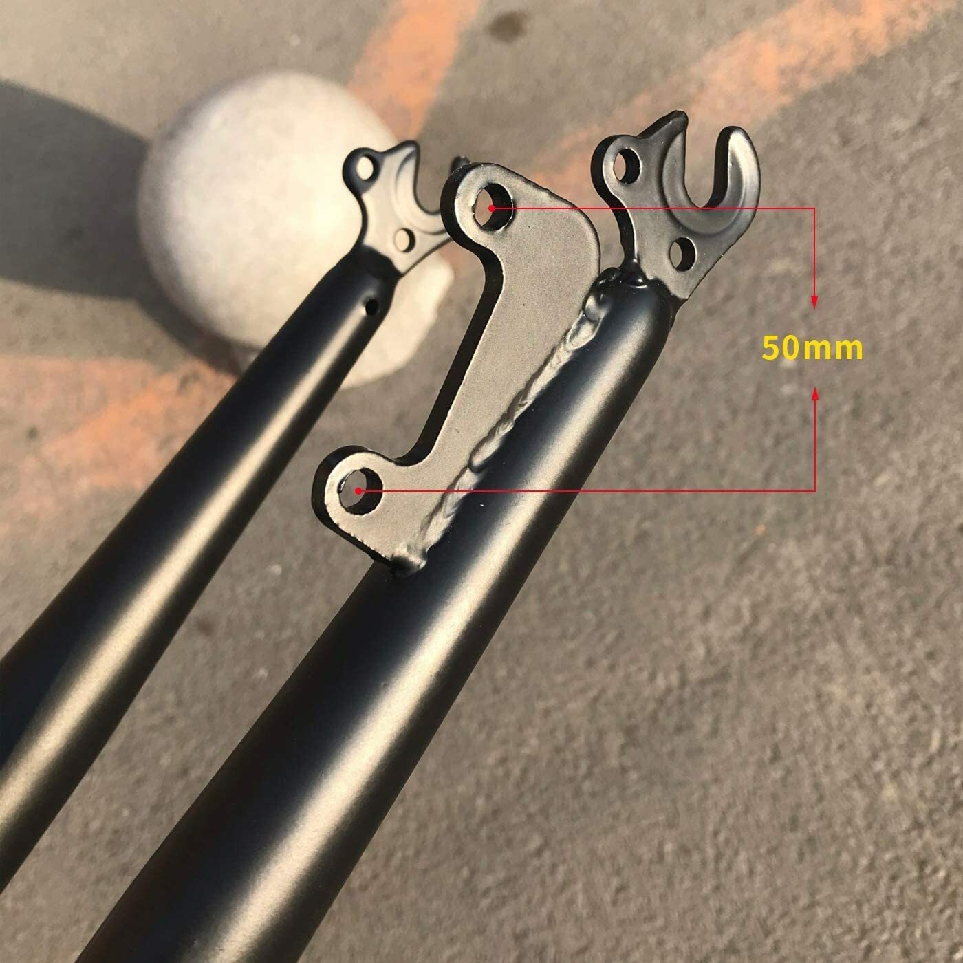 DONSP1986 1-1/8 Threadless 26 inch Fork Fixed Bicycle MTB Road Cruiser Bike Fork