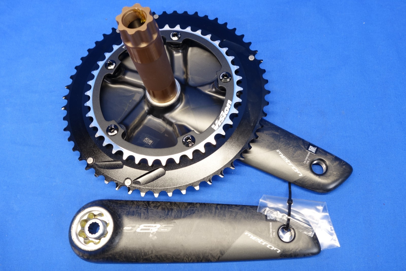 New FSA Vision Metron TT Carbon Aero Crankset, 53/39t, 170mm, BB386EVO