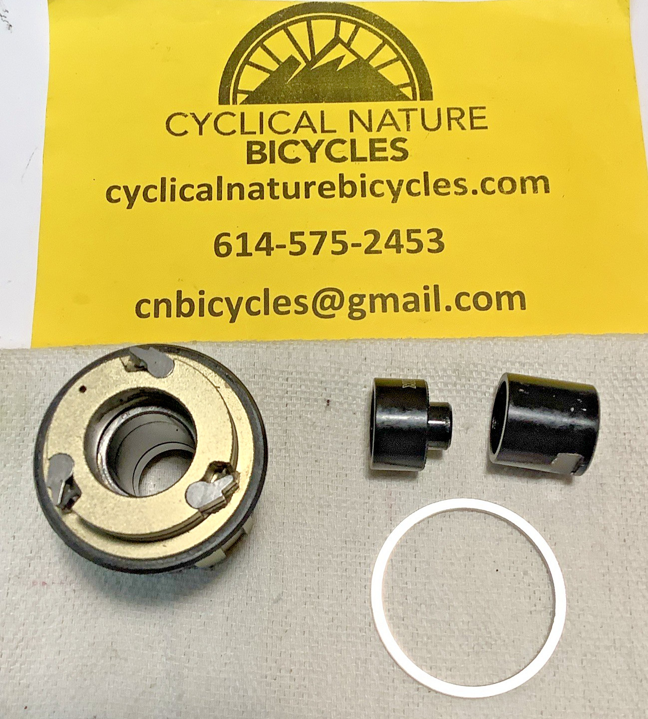 Sun Ringle/Reynolds HG 11/12 spd freehub body w/TA endcaps and 10spd spacer