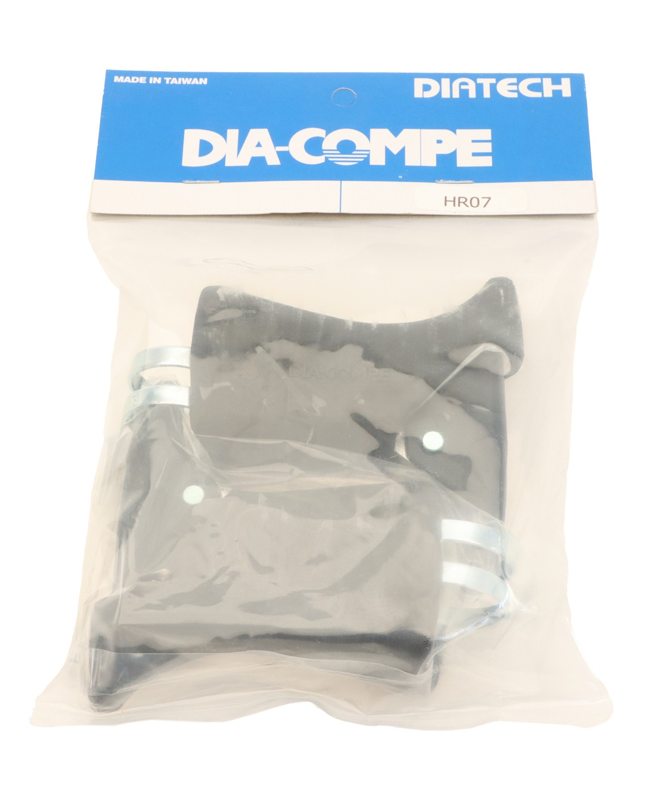 Dia-Compe Tandem Hand Rests /w Hoods HR07 22.2mm to 23.8mm Clamp Black NEW NOS