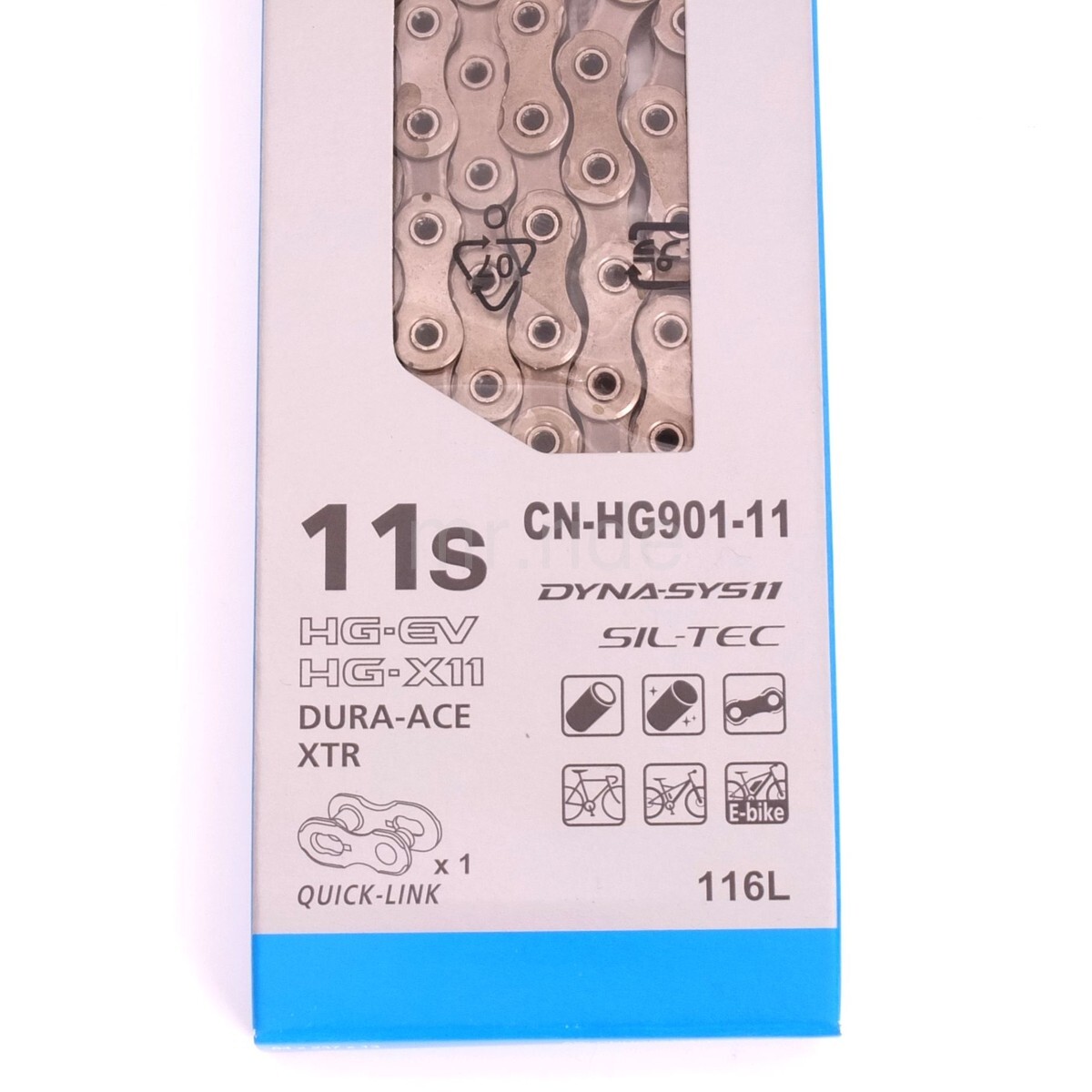 Shimano CN-HG901 11-Speed 116L Chain for Dura-Ace/XTR/E-Bike NIB
