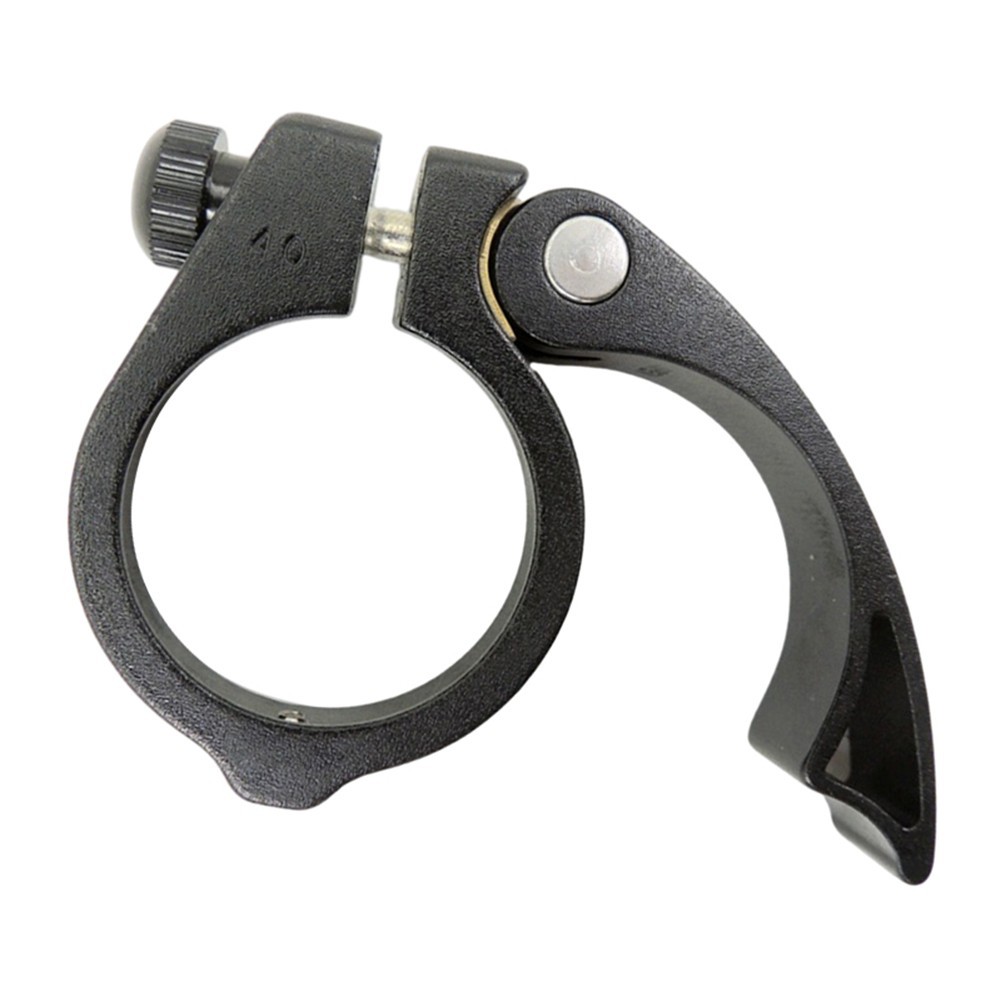 Aluminum MTB Road Bike Folding Bike Bicycle Seatpost Clamp 40mm Red Finish