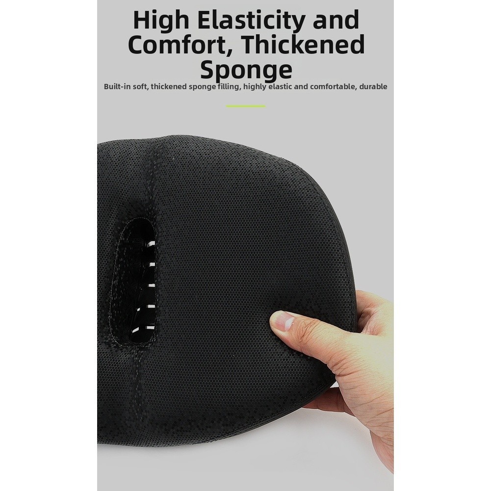 For City Bike Saddle with 290mm Length 215mm Width for Folding E-Bikes