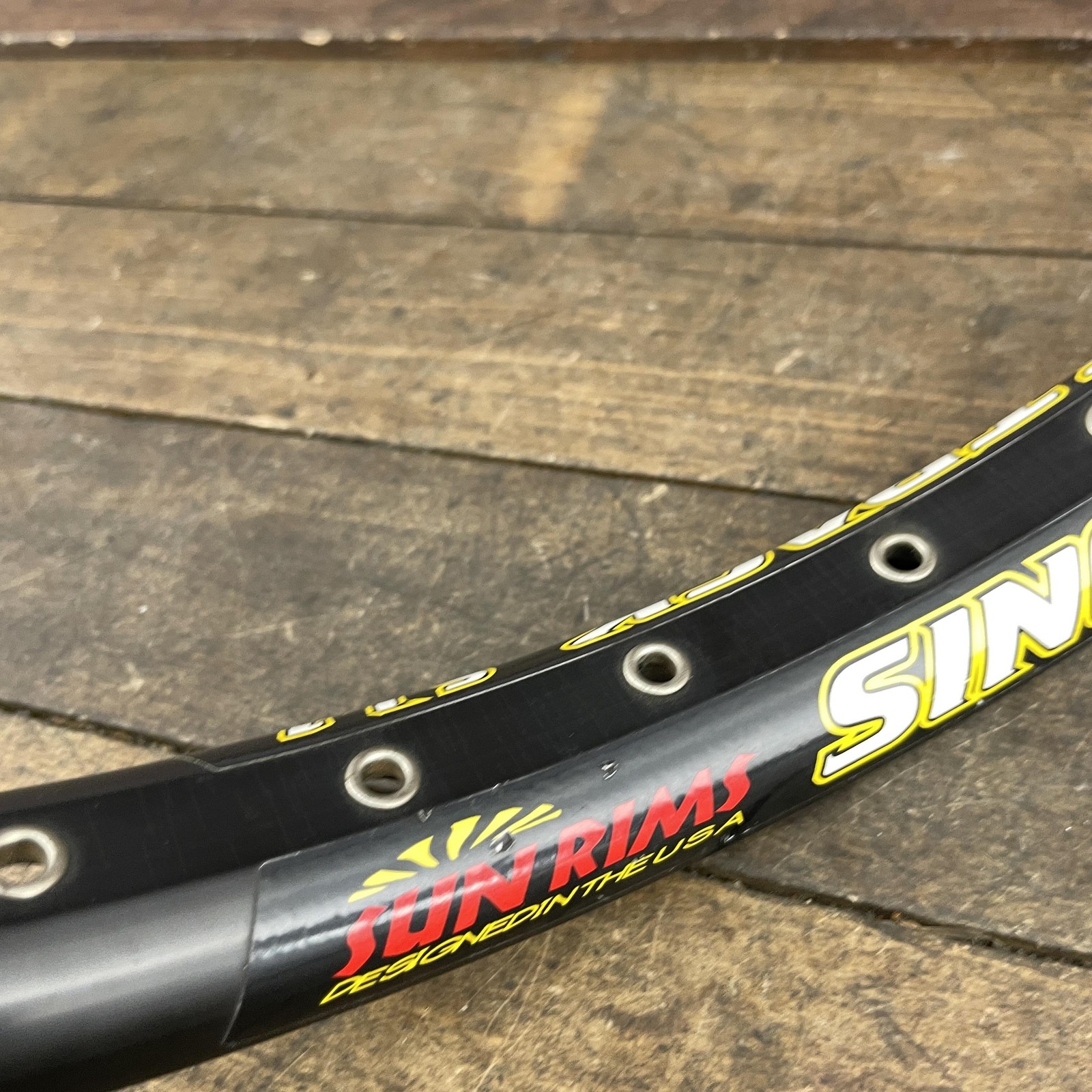 Sun Rims SingleTrack SL1 BMX Rim 20 in 36h Disc Hoop 406 x 31 Black Eyeleted 36