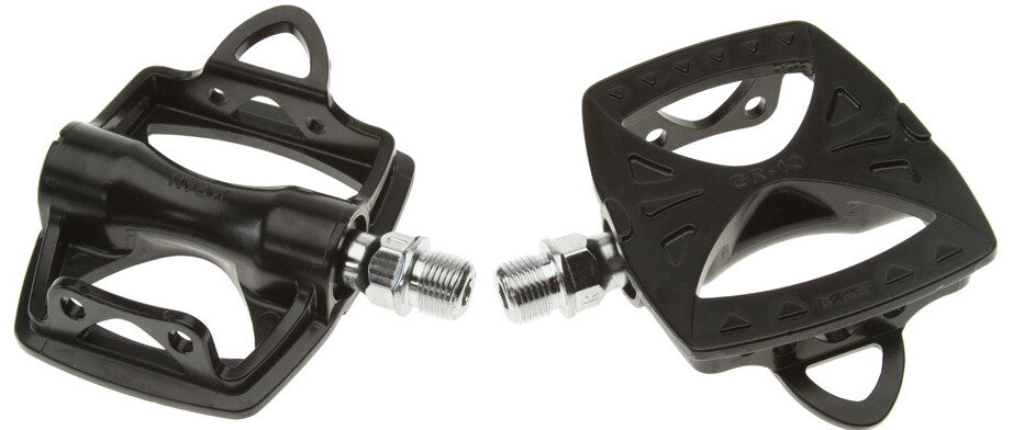 MKS GR-10 Platform Pedals BLACK 9/16″ Track Fixed Gear Commuter Urban Road Bike