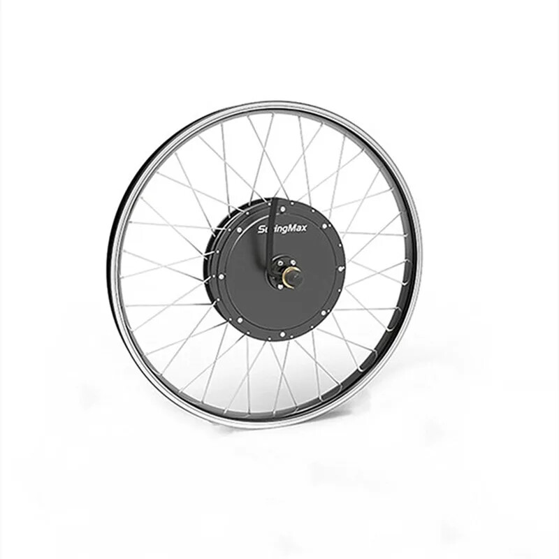 3000W Brushless Gearless Fat Hub Motor for E-bike Snow Bike 72V 45H 175mm 190mm