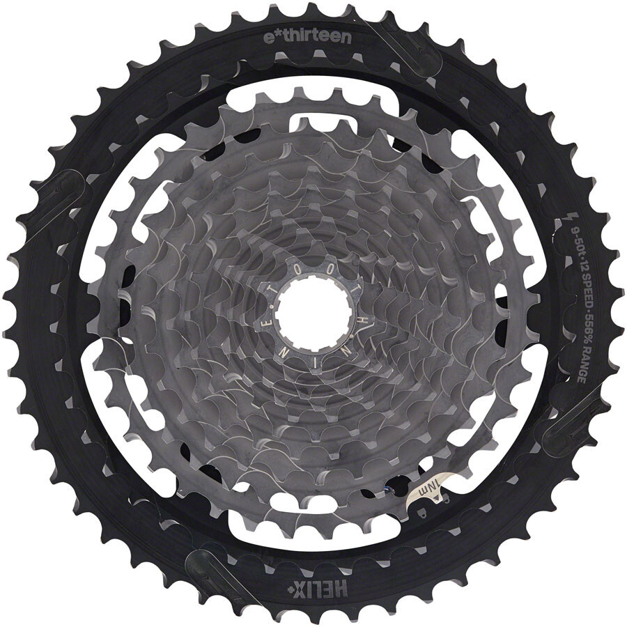 E.13 e*thirteen Helix Plus 12 speed Bike MTB Bicycle Cassette E13 Black 9-50t
