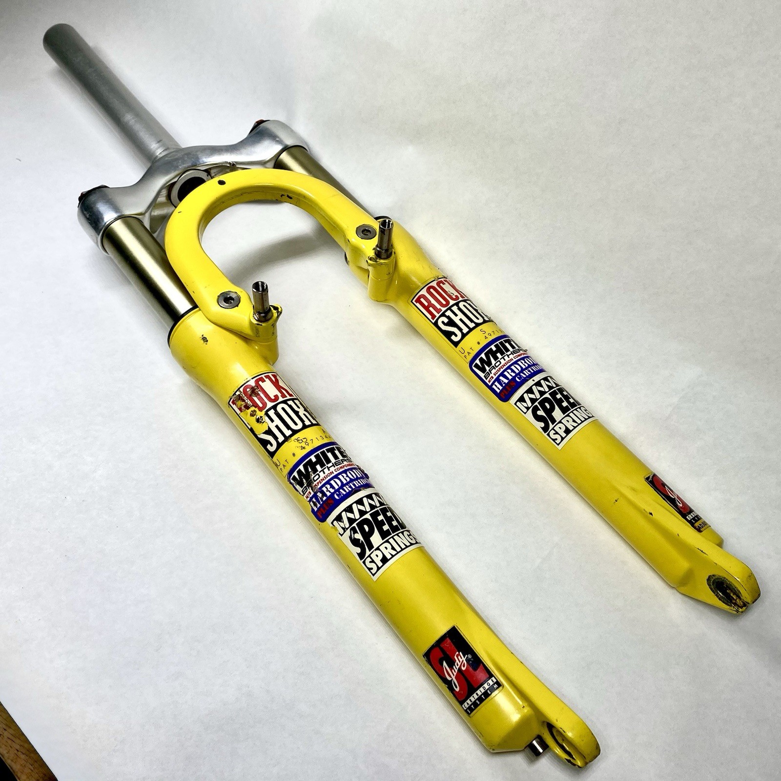Rock Shox Judy SL Fork White Brothers Hardbody Plus Speed Springs Serviced 176mm