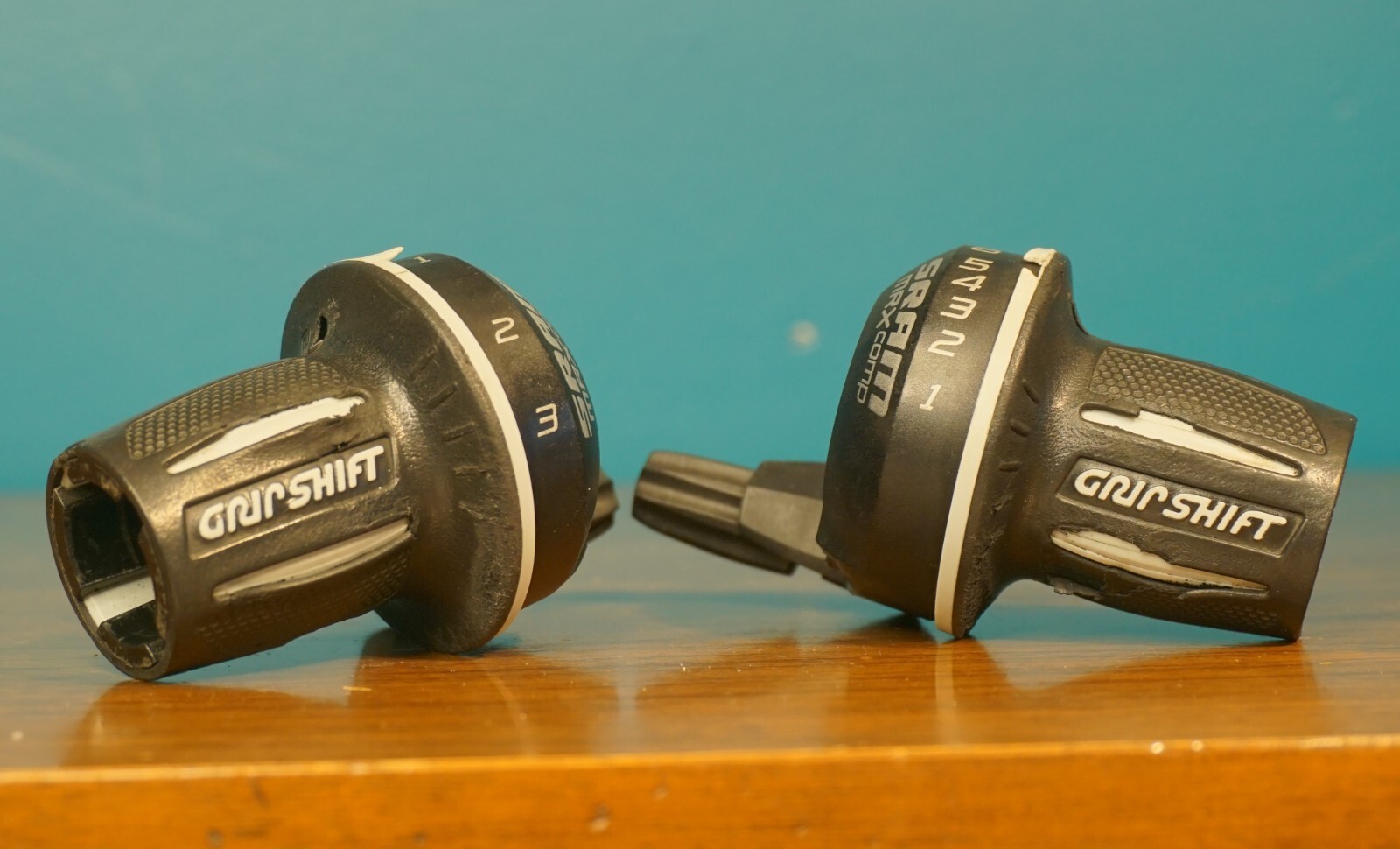 SRAM Grip Shift MRX Comp 3 x 6 Speed Gripshift Hybrid Mountain Bike Shifter Set