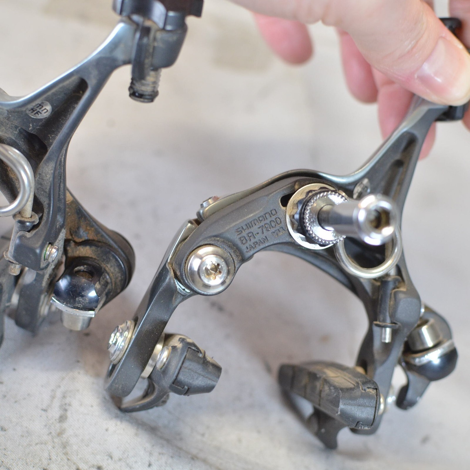 Shimano Dura Ace BR-7900 Dual Pivot Brake Calipers FRONT & REAR, VG