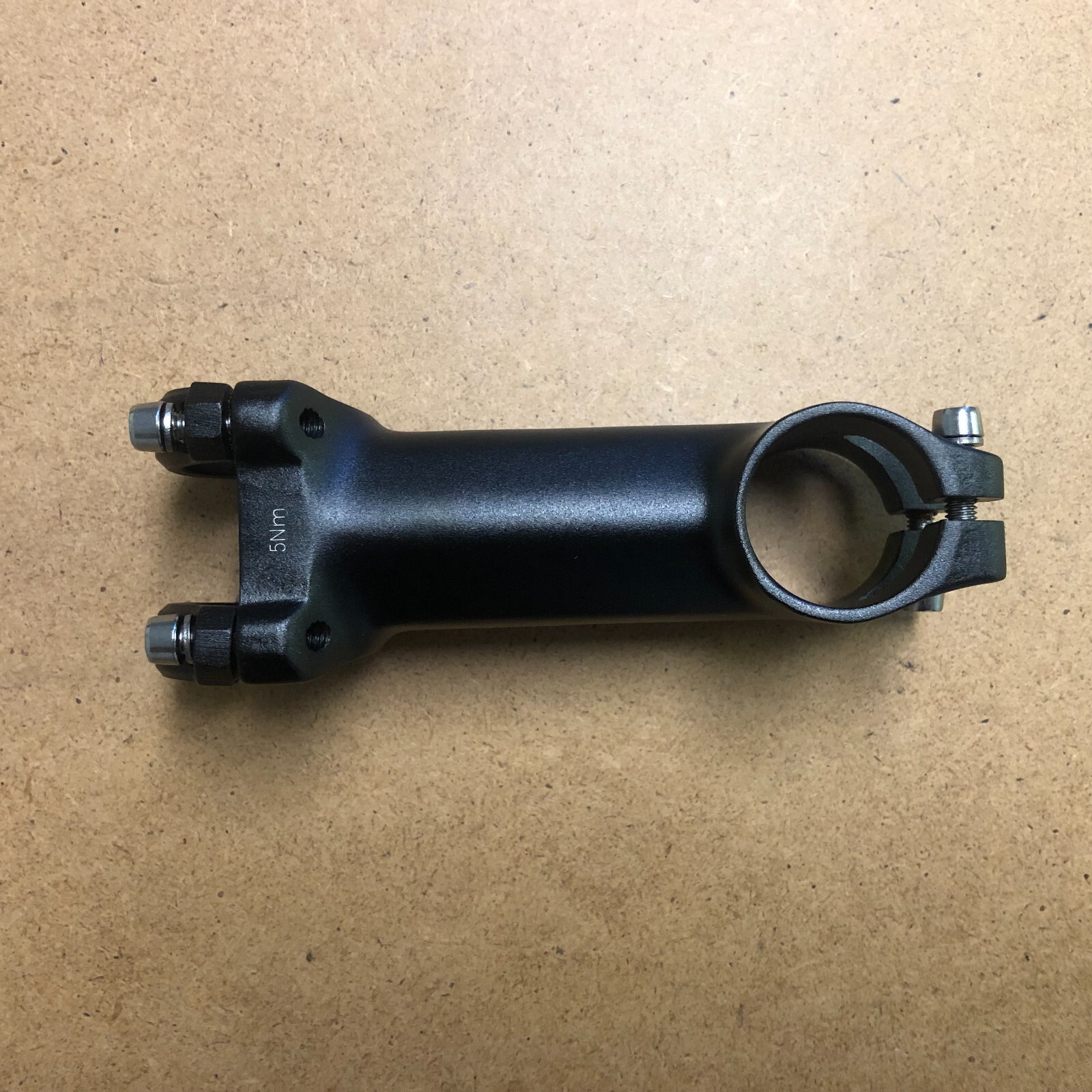 New Kalloy Bicycle Ahead Stem 1-1/8″ (28.6mm) 7 Deg Rise Bore 25.4 Matt Black