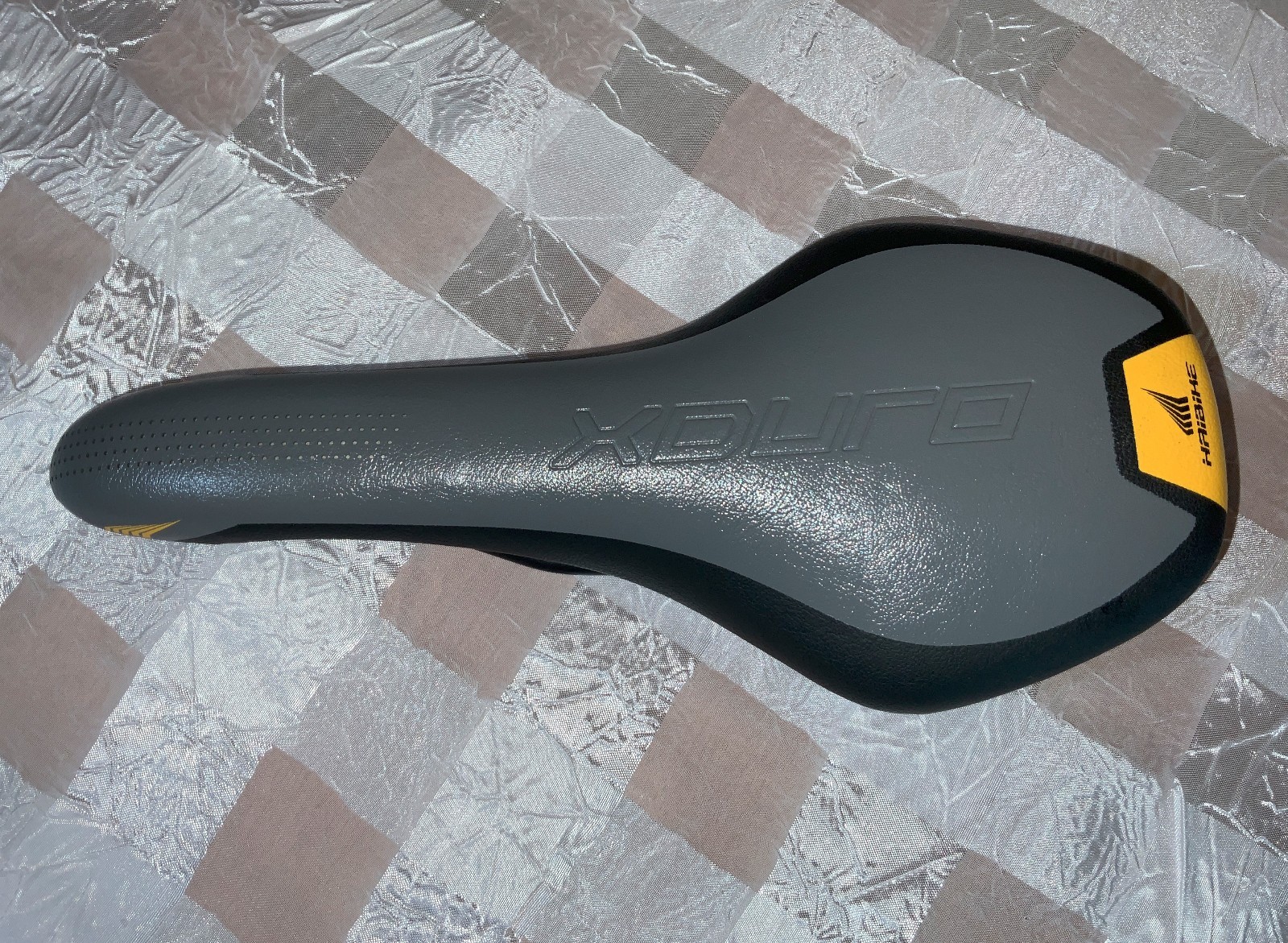 Velo Haibike XDuro Men’s Saddle Gray-Black-Yellow 9.9 Oz 280 Grams MTB Road Bike