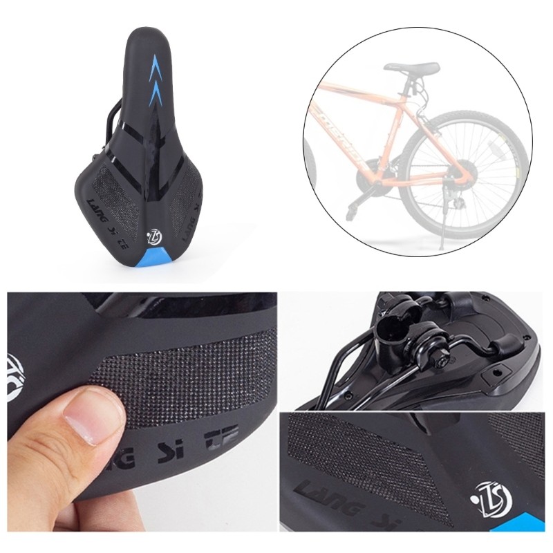 Waterproof Bike Seat Bicycles Cushion for Mountain Bike, Folding-Bike, Road Bike