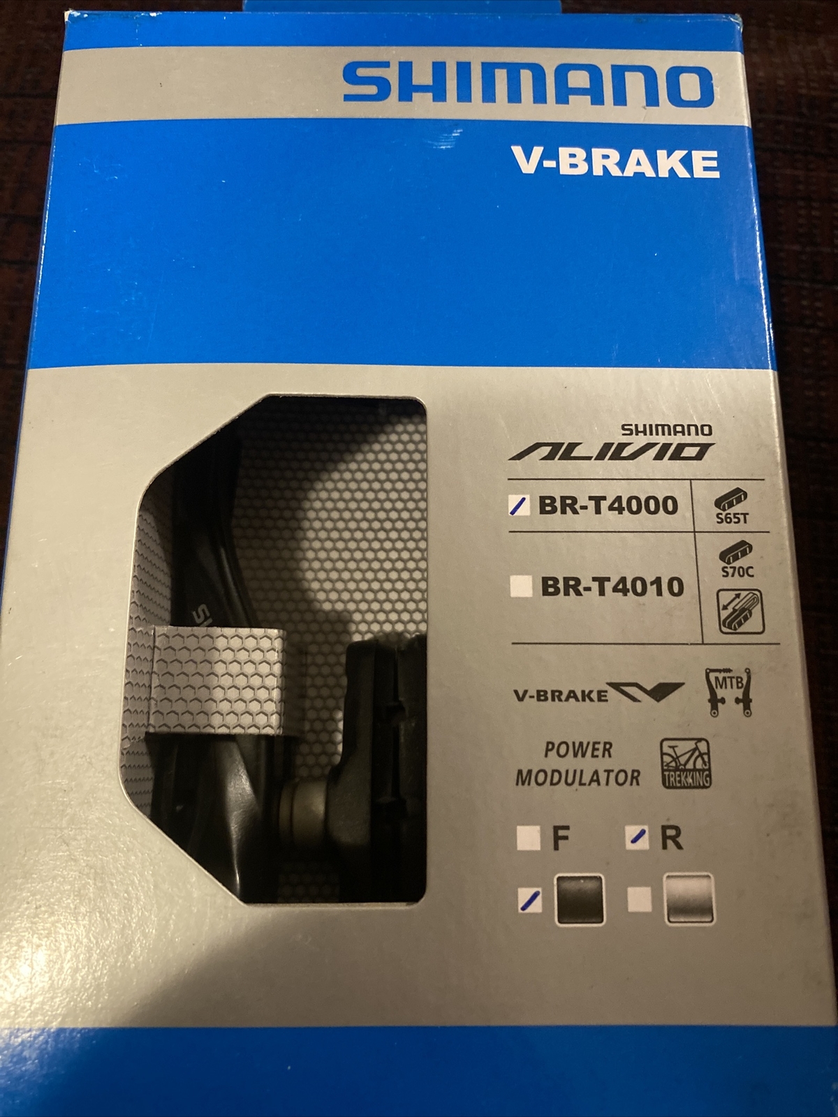 Shimano Alivio T4000 V-Brake – Rear – Black