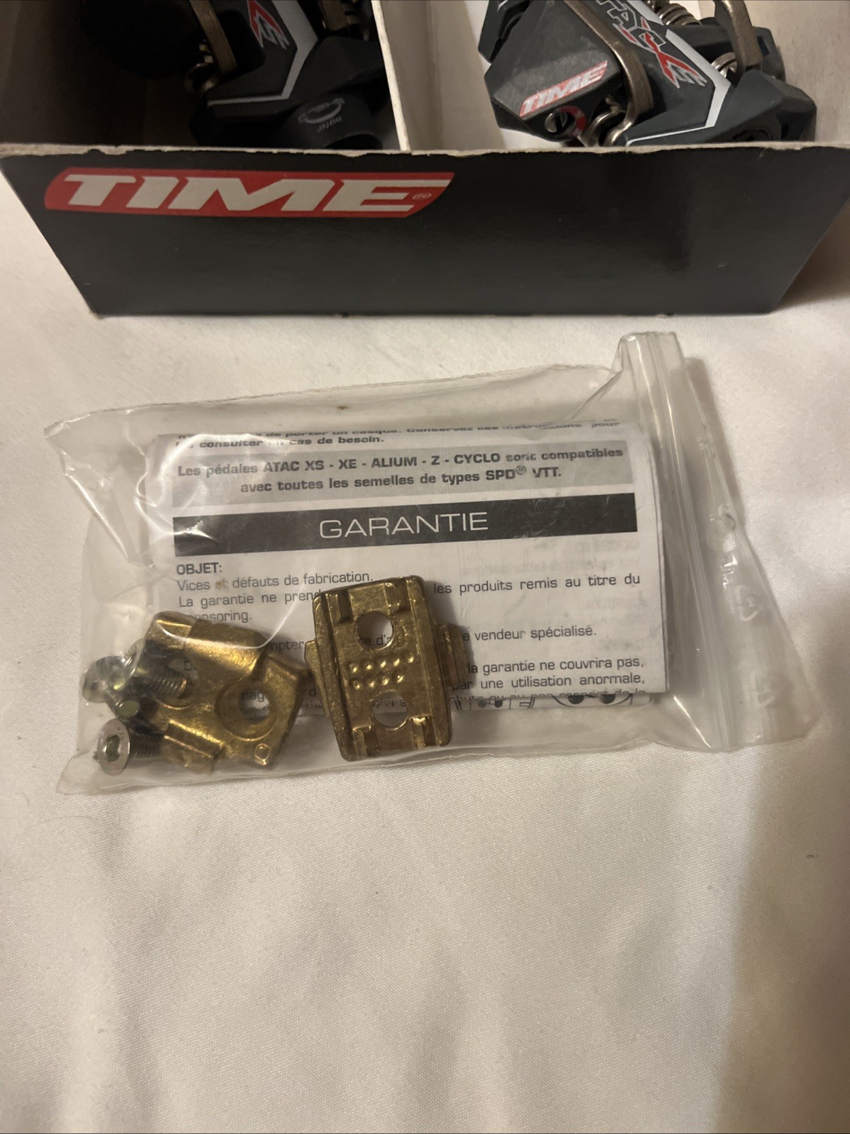 Time ATAC XS Mountain Bike Pedals With Cleats