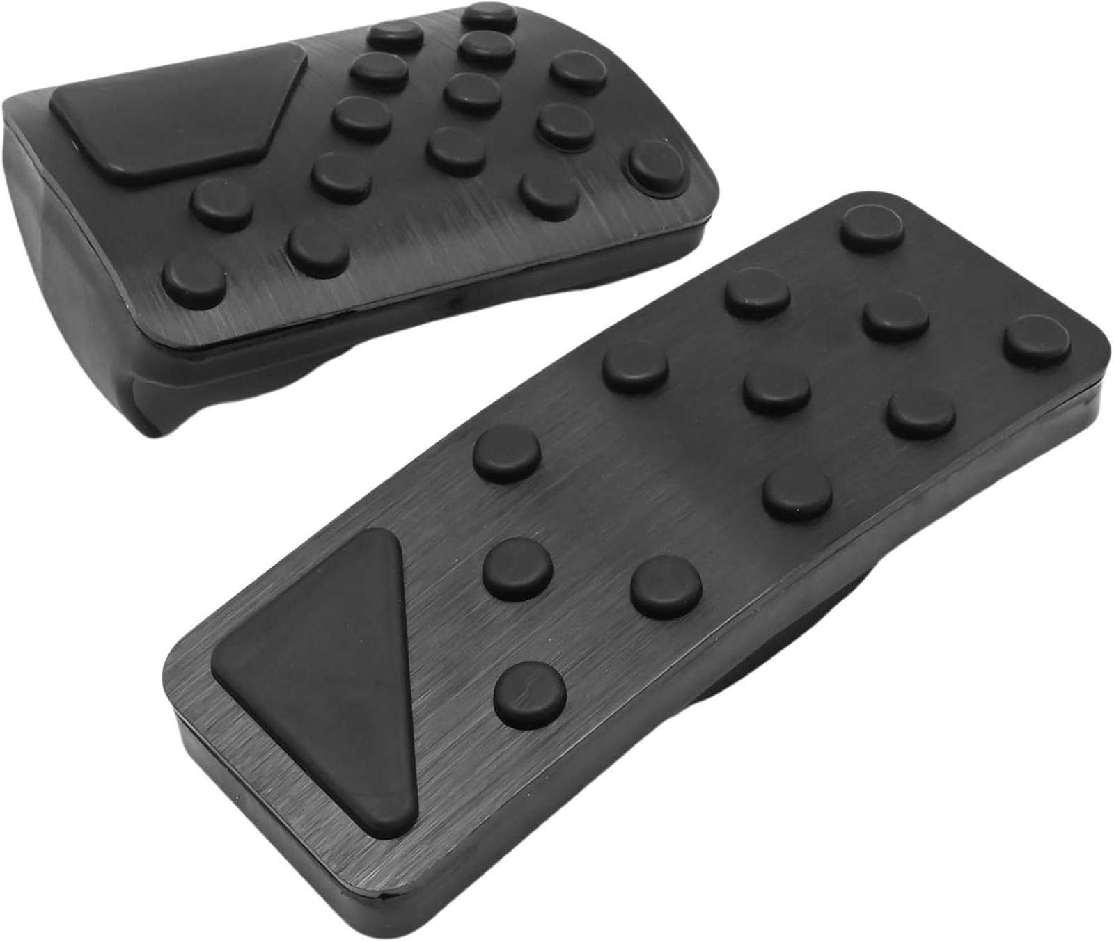 2Pcs Vehicle Pedal Cover Set Non Slip Fit for Dodge Durango Jeep Grand Cherokee