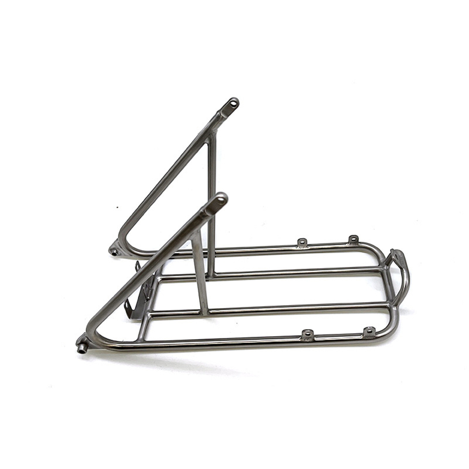 Ultralight Titanium Folding Rear Rack for Brompton Folding Bike