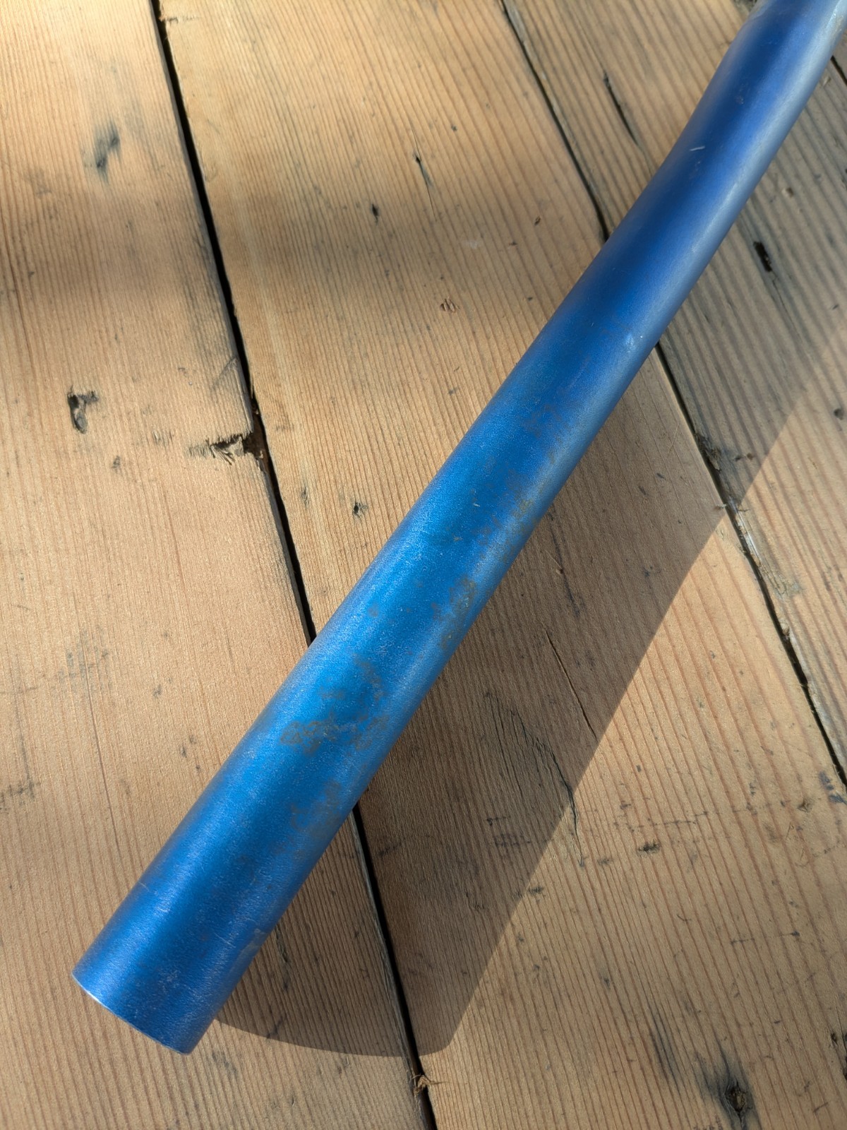 Control Tech Flat Handlebar 25.4 Blue Vintage MTB