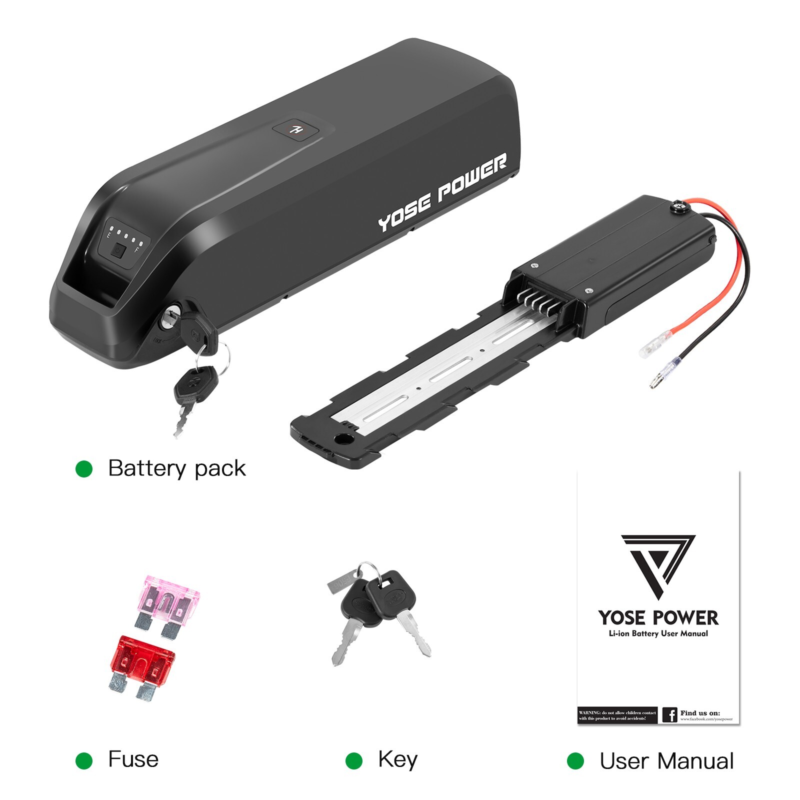Jasion Heybike Battery 36V 48V 13Ah Race Plus Race Max Mars 2.0 Ebike Battery
