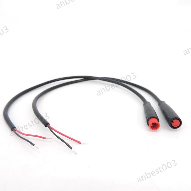 M6 6mm 2 3 4 5 Pin Waterproof Solar Panel Plug Signal Sensor 26CM Cable