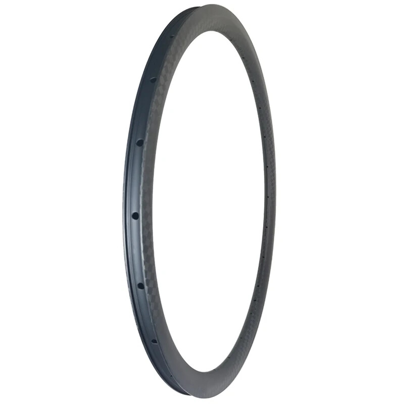 700c Carbon Rim Road Bike Disc Brake 35mm Depth 26mm Width Clincher Tubeless