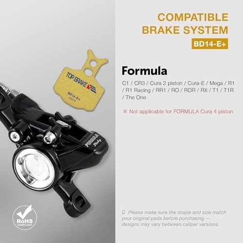 High-Performance Disc Brake Pads for MTB, eMTB, Downhill, Trail, XC Cycling