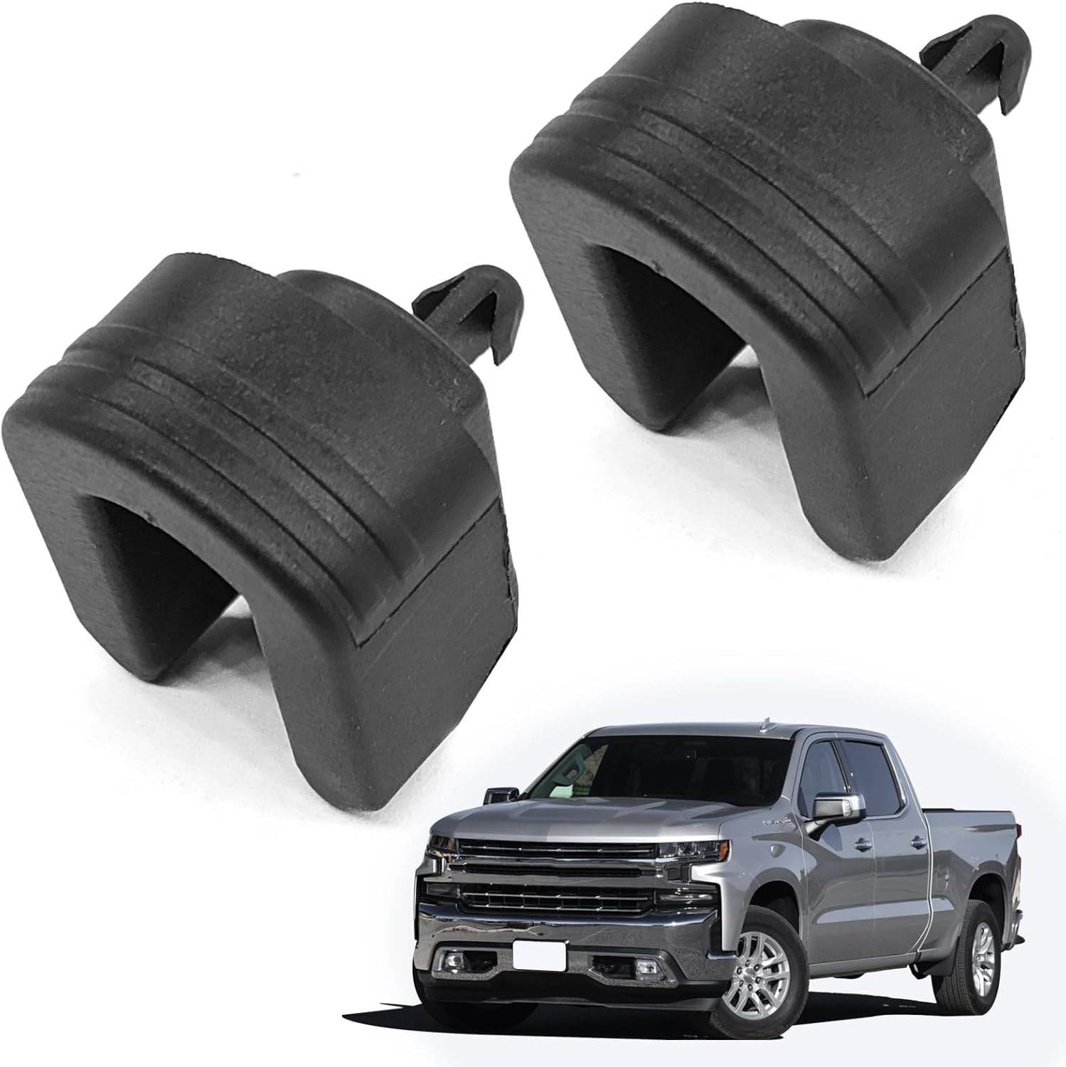 2PCS Tailgate Bushings RH for Chevy Silverado GMC Sierra 2014–2020 Lift Assist